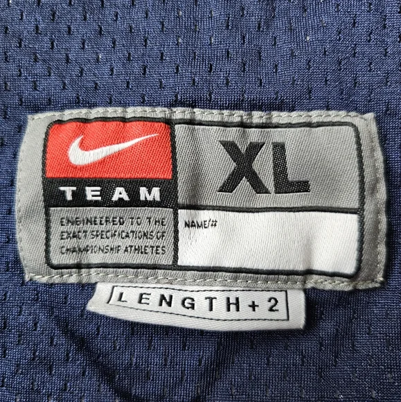 Vtg USA Basketball Reversible Team Issued Practice Jersey Nike XLT #18 Mesh Logo